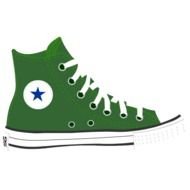 Converse Shoes Clip Art N3