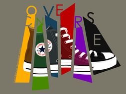 banner with Converse logo