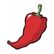 Chili Pepper Drawing N2