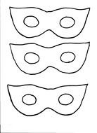 Clipart of Masquerade Masks