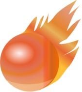 Fire Ball By Ehecatl1138 Bola Clip Art Clipart