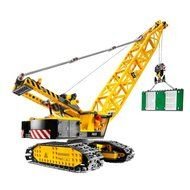 construction crane on a white background