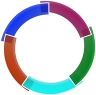 Colorful Circles Clip Art N3
