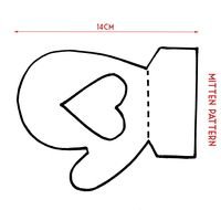 Mitten Pattern drawing