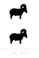 targets Silhouette drawing