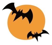 Bat Moon drawing