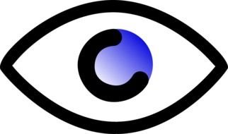 Eye Outline drawing