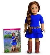 Clip art of American Girl Doll