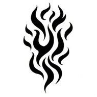 Tribal Flame Tattoos