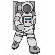Astronaut Clip Art N20