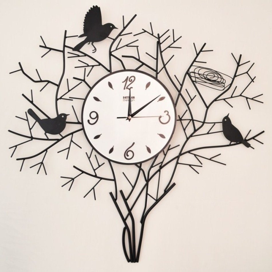 Wrought Iron Wall Clocks