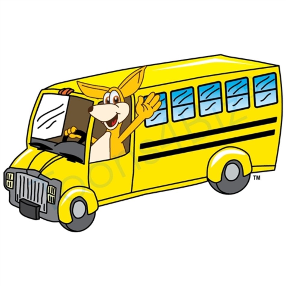 Kangaroo Mascot Clip Art