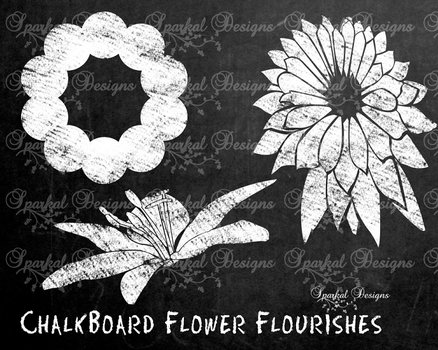 Rustic Flourishes Clip Art