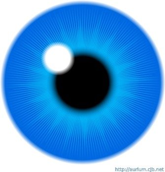 Blue Eyes Clip Art N17