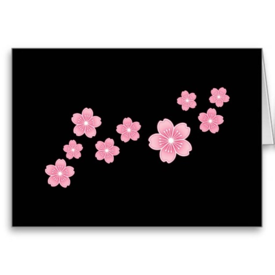 Cherry Blossom Card From Zazzlecom