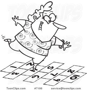 Hopscotch Clip Art N4