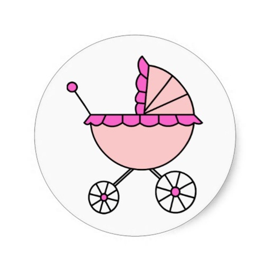 Pink Baby Carriage