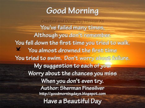 Good Morning Quotes Inspirational