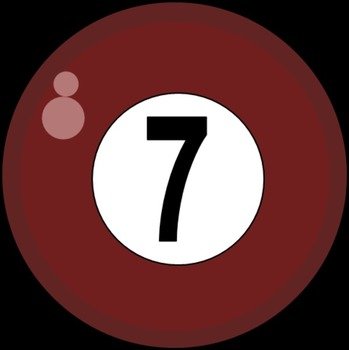 Billiard Balls Clip Art N4