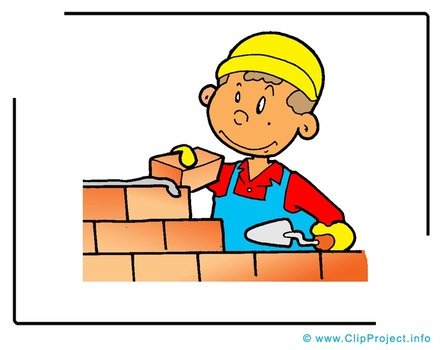 Bildtitel Baumeister Cartoon Clipart Free
