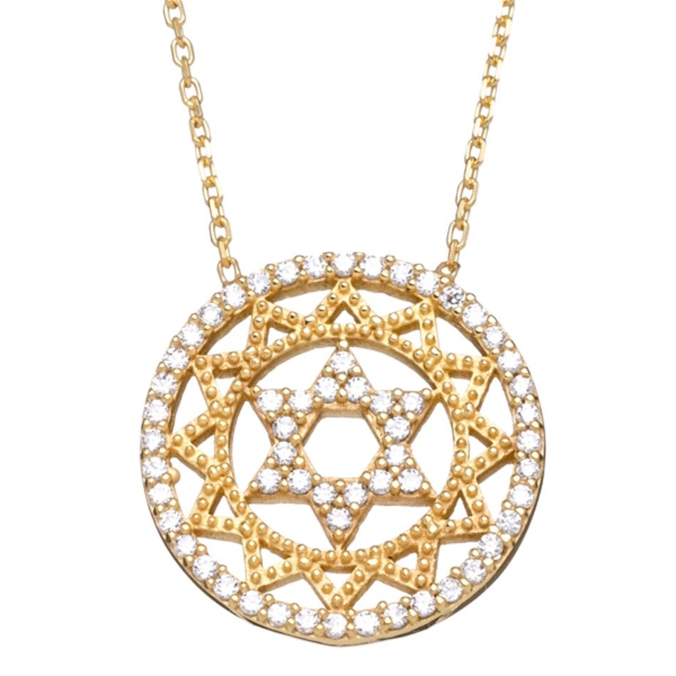 Go Back gt Gallery For Black Star Of David Necklace