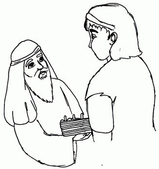 LDS Pioneer Coloring Pages