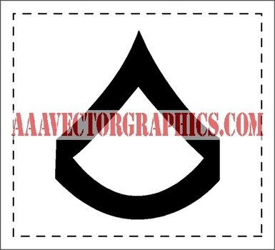 Army Enlisted Rank Insignia Subdued