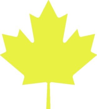 Canadian Maple Leaf Clip Art N5