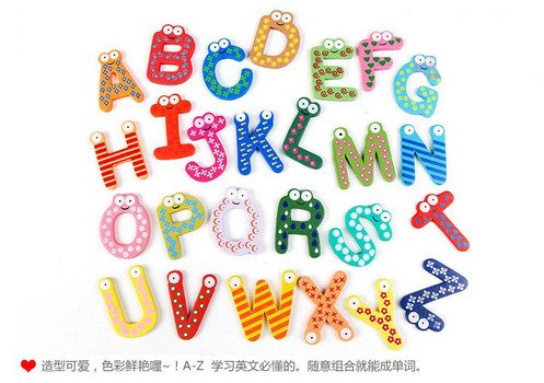 Magnetic Alphabet Letters N2