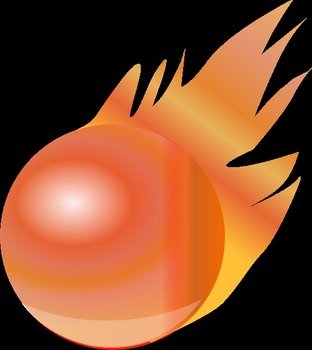 Fire Ball By Ehecatl1138 Bola Clip Art Clipart