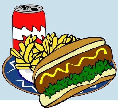 Lunch Menu Clip Art