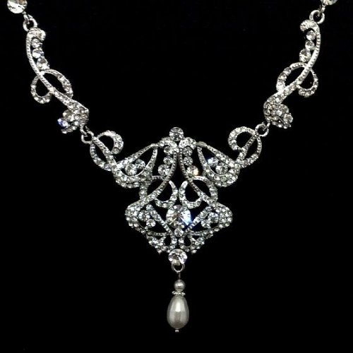 Art Deco Pearl Necklace free image download