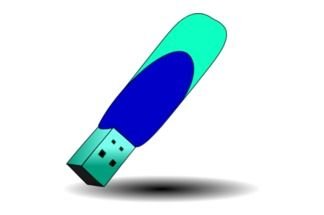 USB Flash Drive Clip Art