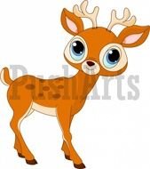 Cartoon Deer N7