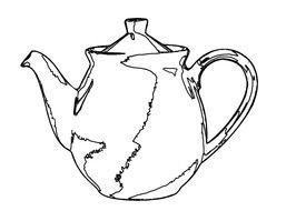 teapot as a sketch