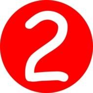 Number 2 Clip Art N34
