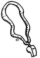 Cartoon Whistle Clip Art N4