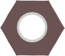 abstract Nut, drawing