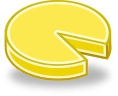 Cheese Wheel Clip Art N5
