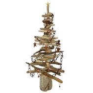 decoration of grunge Driftwood Christmas Tree