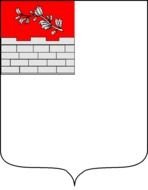 coat of arms with brick wall