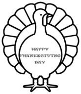 Thanksgiving Turkey Coloring Pages Printables