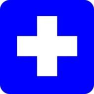Blue Cross Clip Art N10