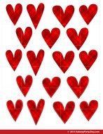 Rustic Heart Clip Art N6