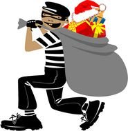 Thief Clip Art N13