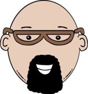 Cartoon Man Face N3