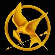 "Hunger Games" logo clipart