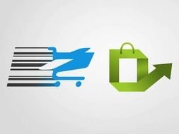 Shopping Icons Graphics drawing