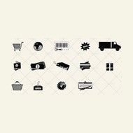 Bar Code Labels And Stickers Clipart Shoping Bag Credit Card Gift