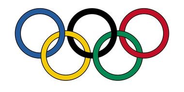 clipart of the Olympic Rings